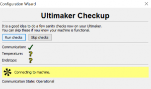 Ultimaker Check up